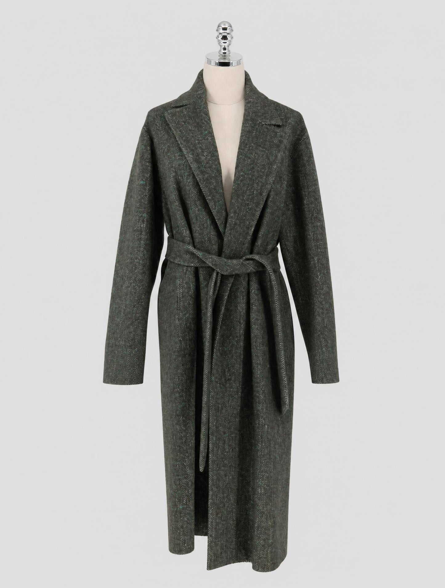 Kiton Brown Cashmere  Overcoat Women