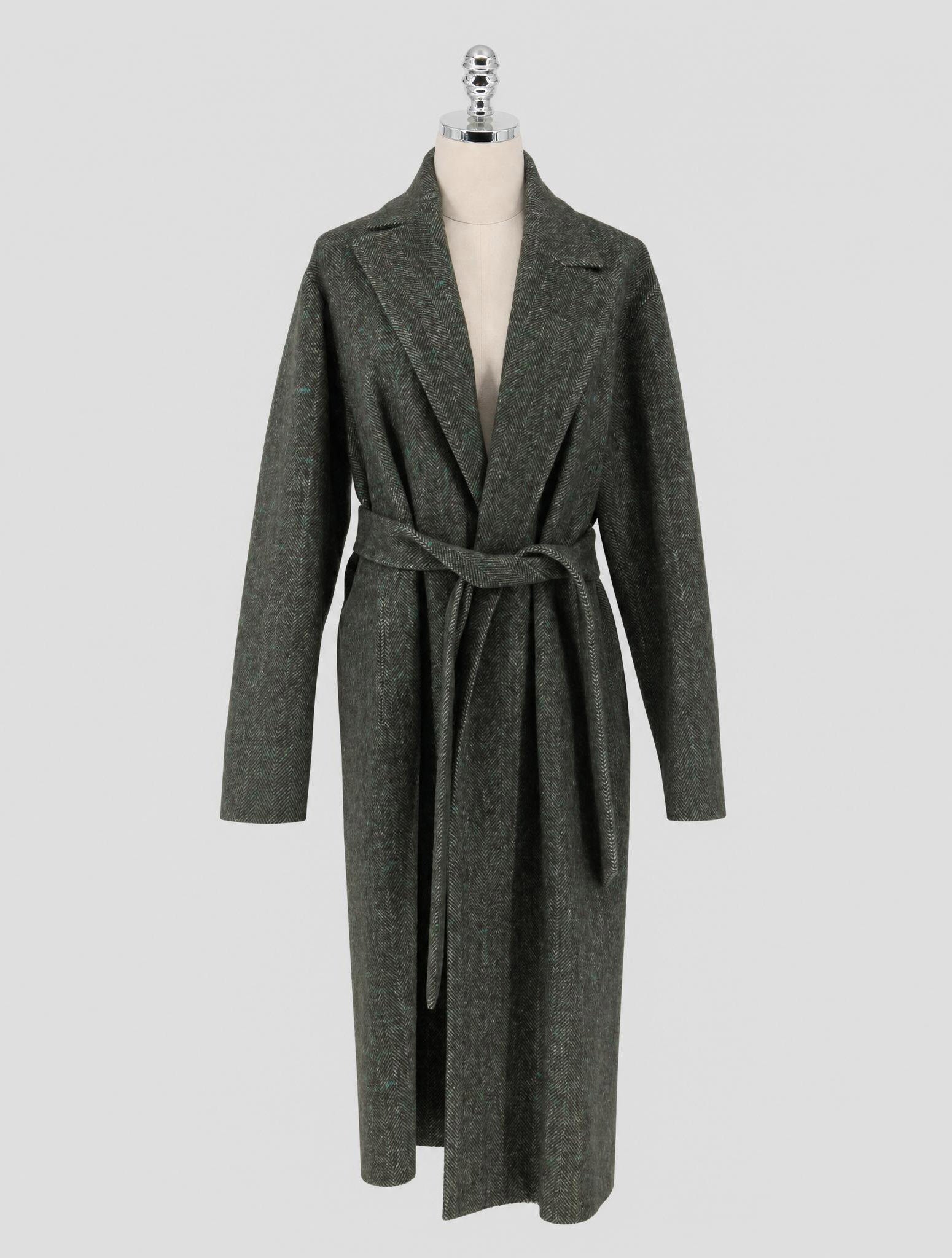 Kiton Brown Cashmere  Overcoat Women