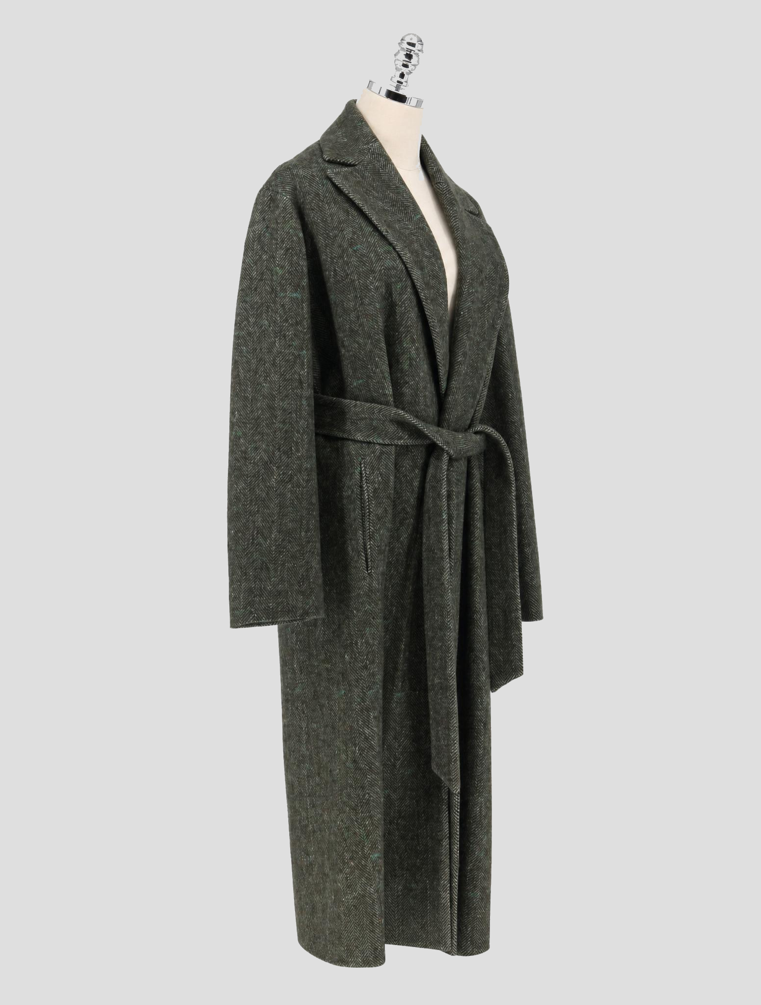 Kiton Brown Cashmere  Overcoat Women