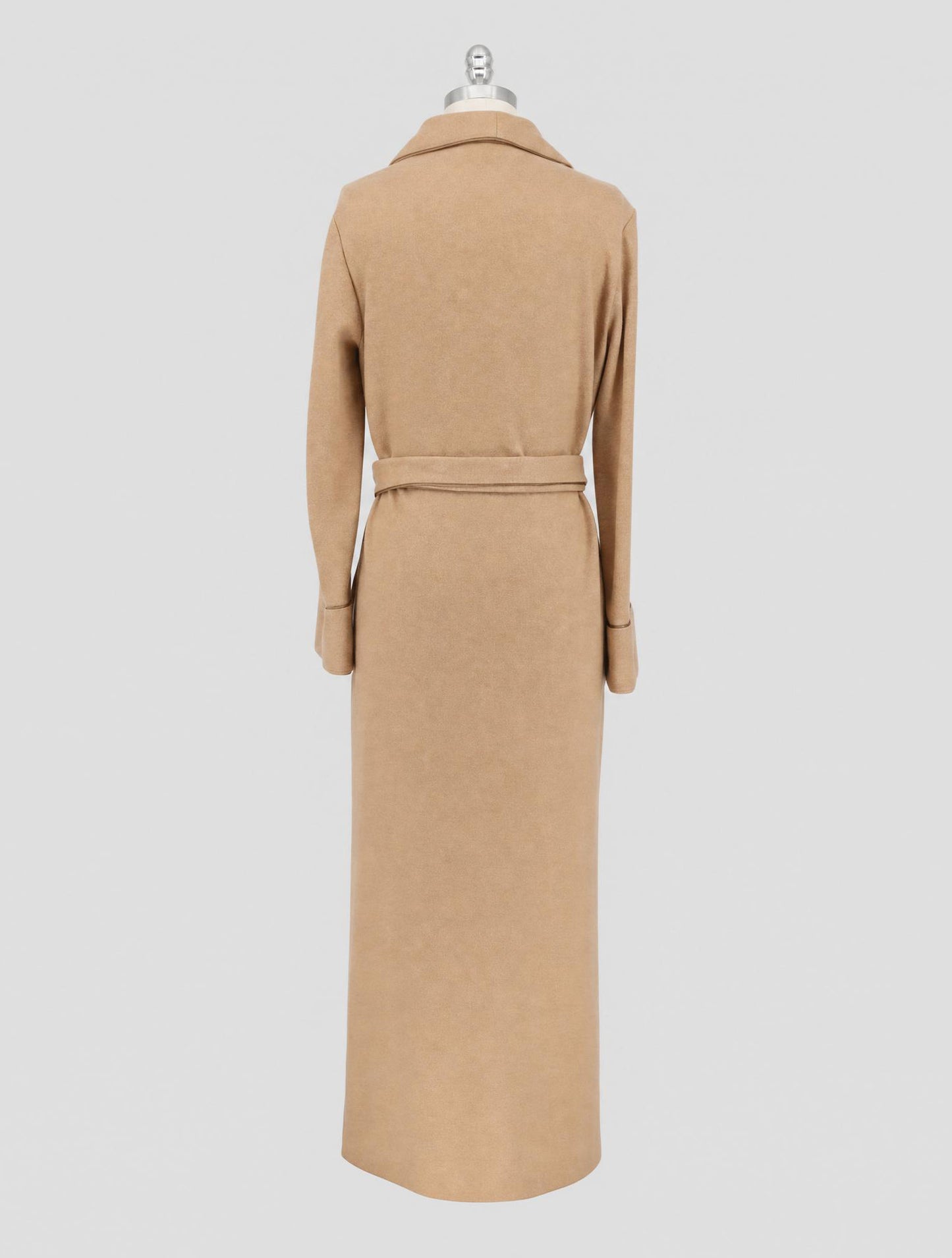 Kiton Brown Cashmere Overcoat Women