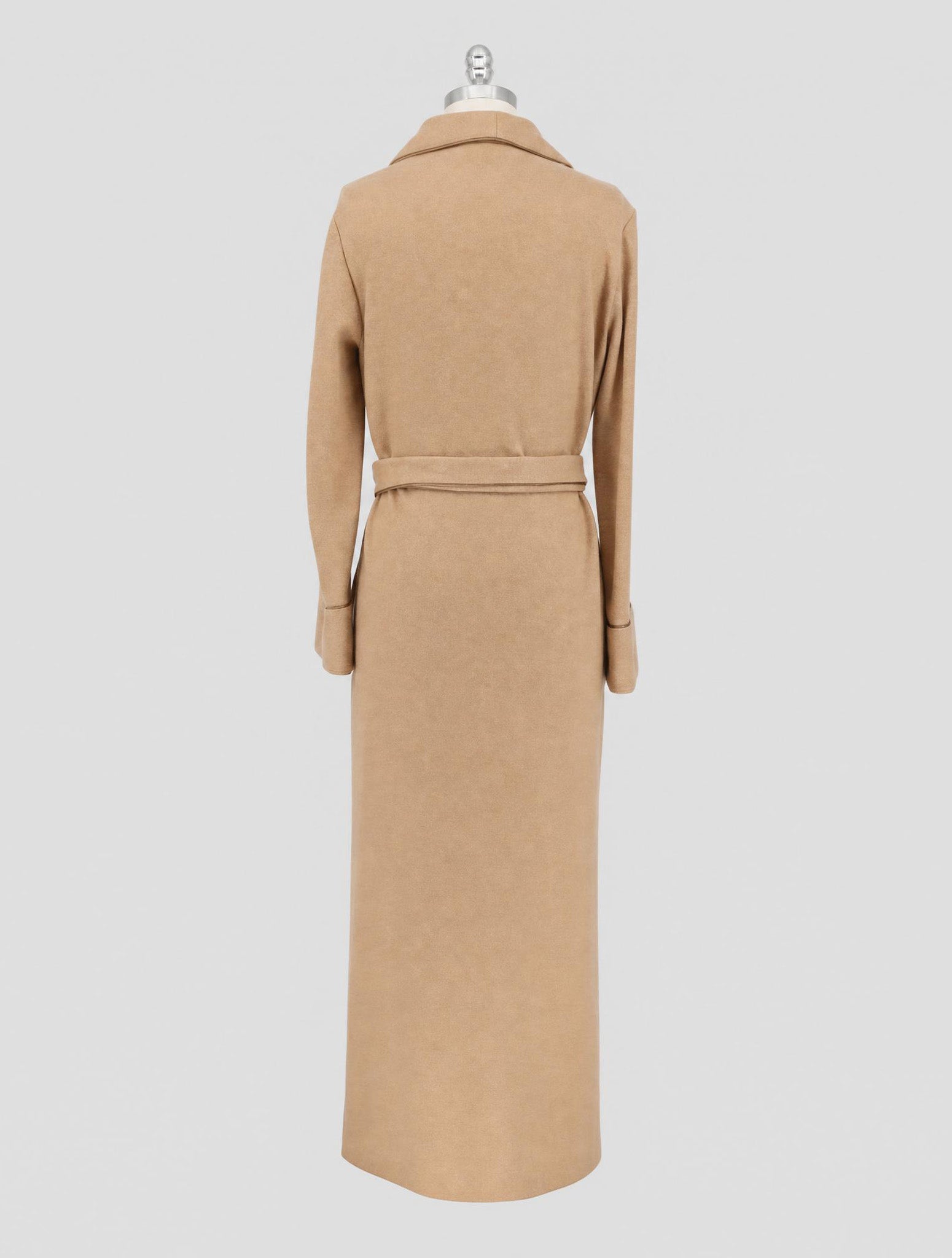 Kiton Brown Cashmere Overcoat Women
