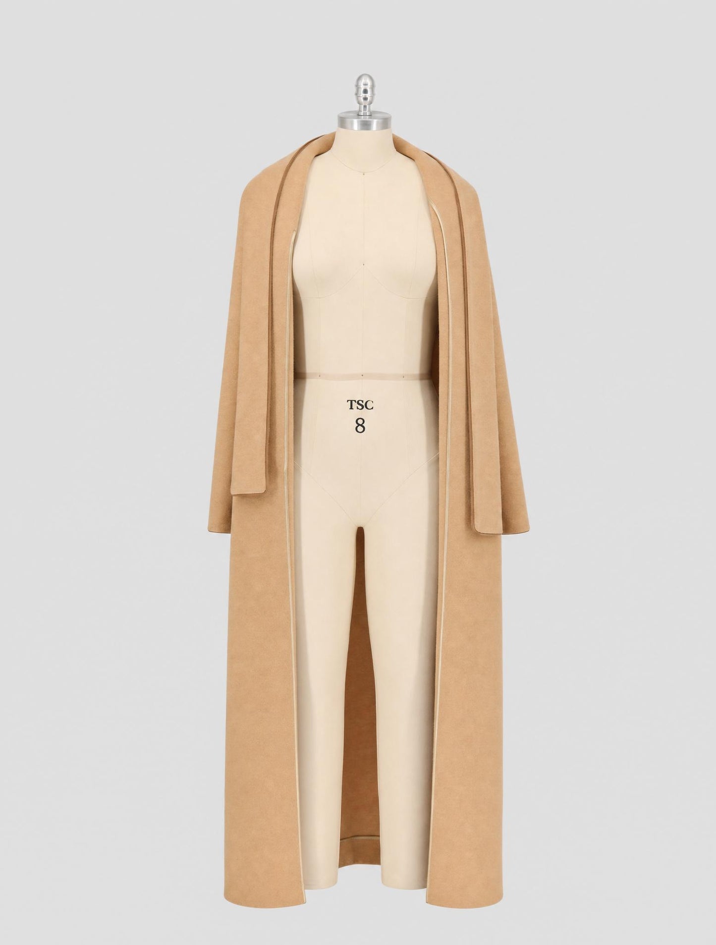 Kiton Brown Cashmere Overcoat Women