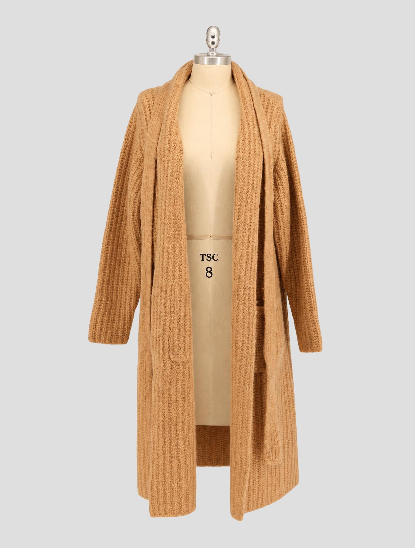 Kiton Brown Cashmere Silk Cardigan Women