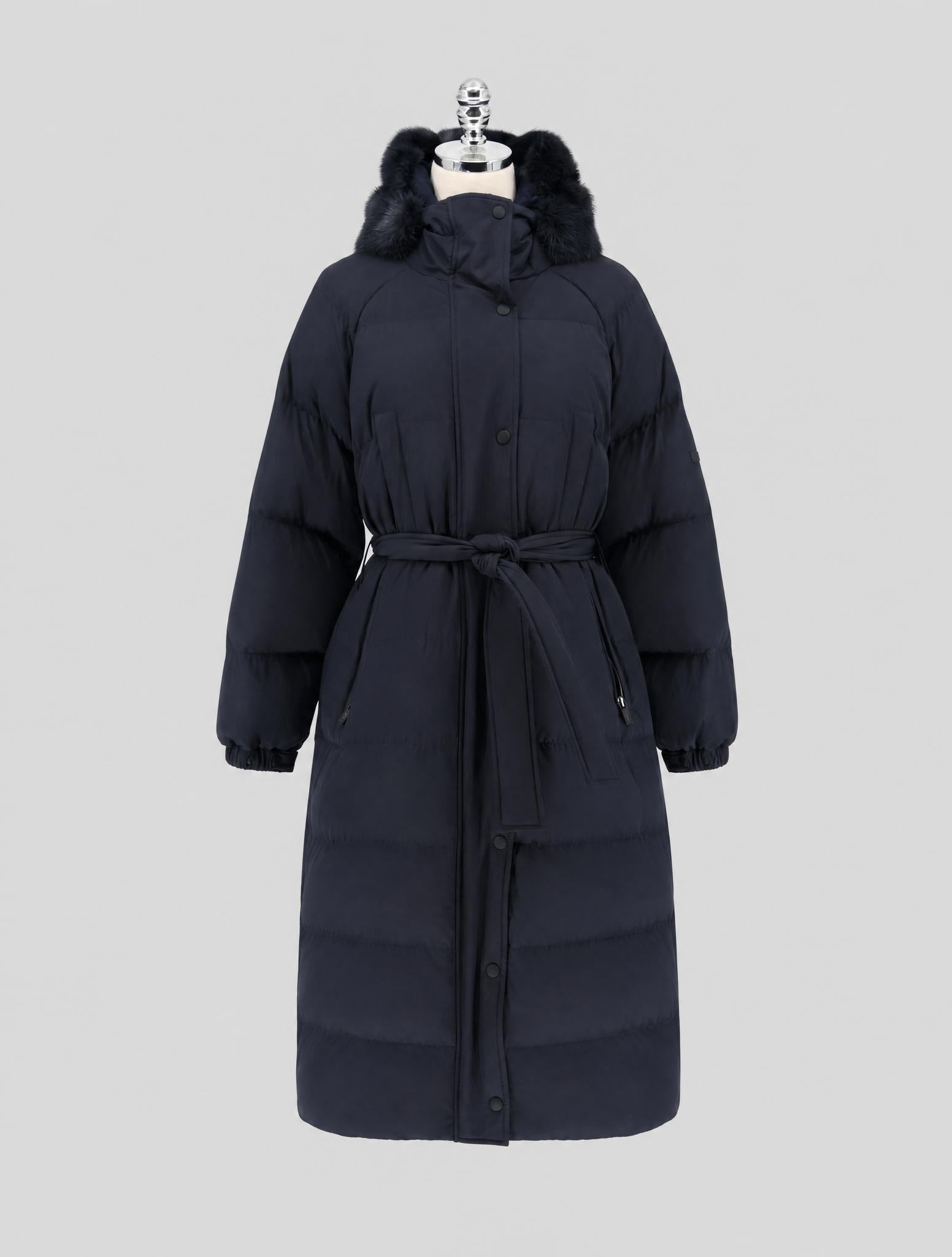 Kiton Blue Pa Ea Coat Women