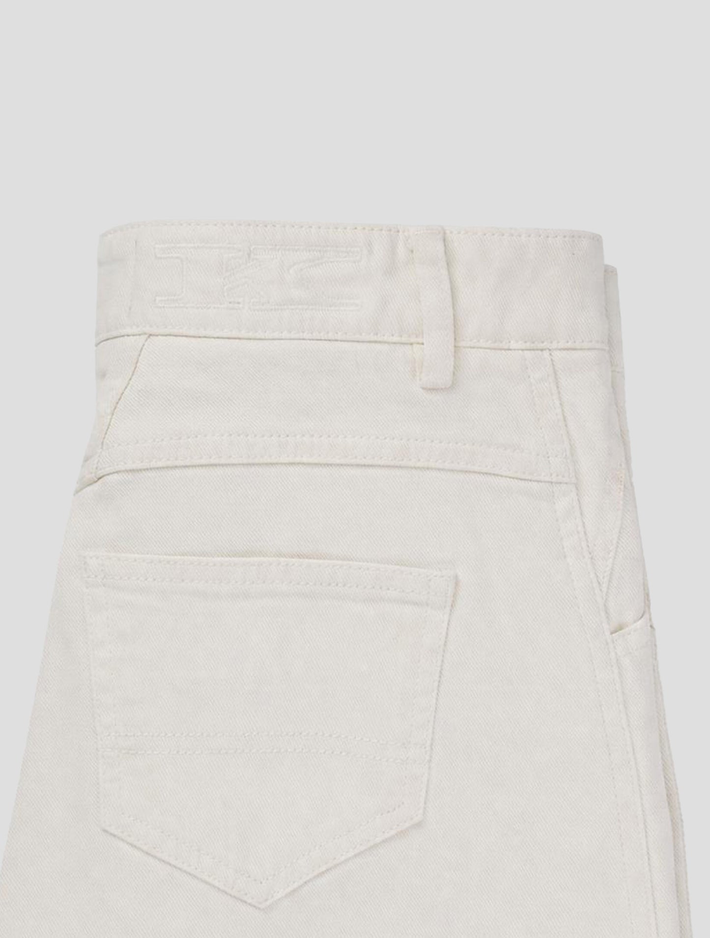 Kiton White Cotton Ea Jeans Women