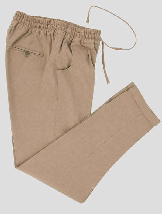 Kiton Beige Cashmere Pants Women