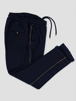 Kiton Blue Cashmere Pants Women