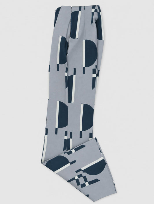 Kiton Multicolor Silk Pants Women