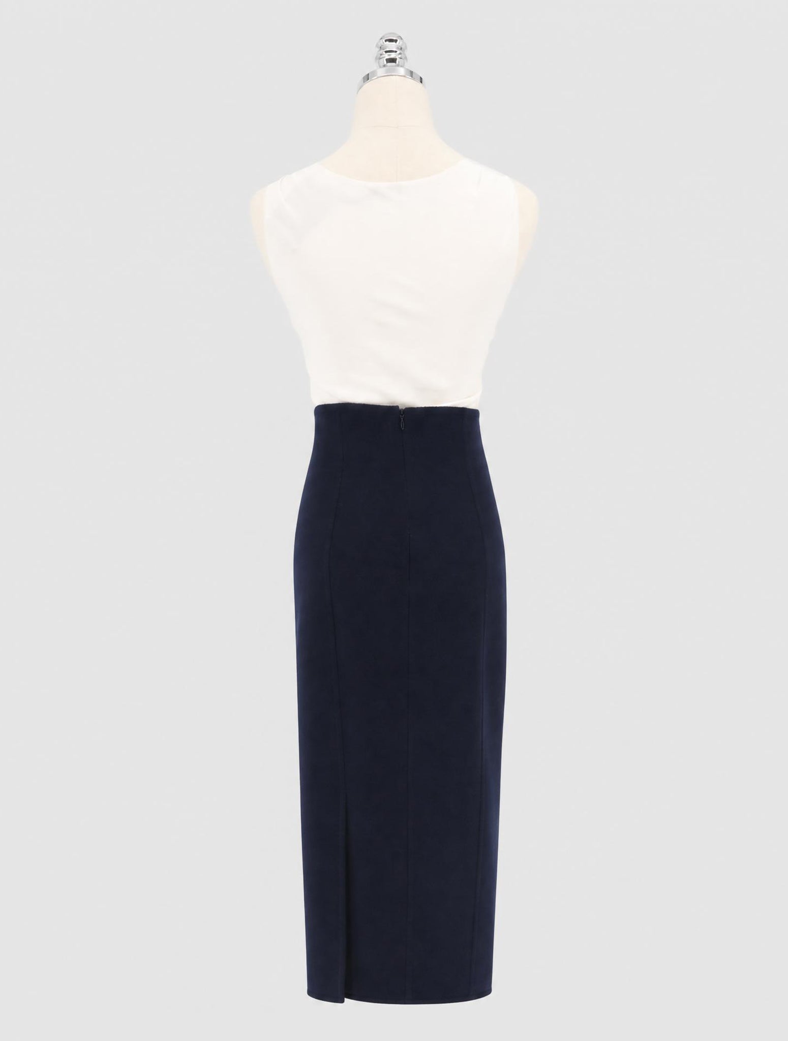 Kiton Blue Cashmere Skirt Women