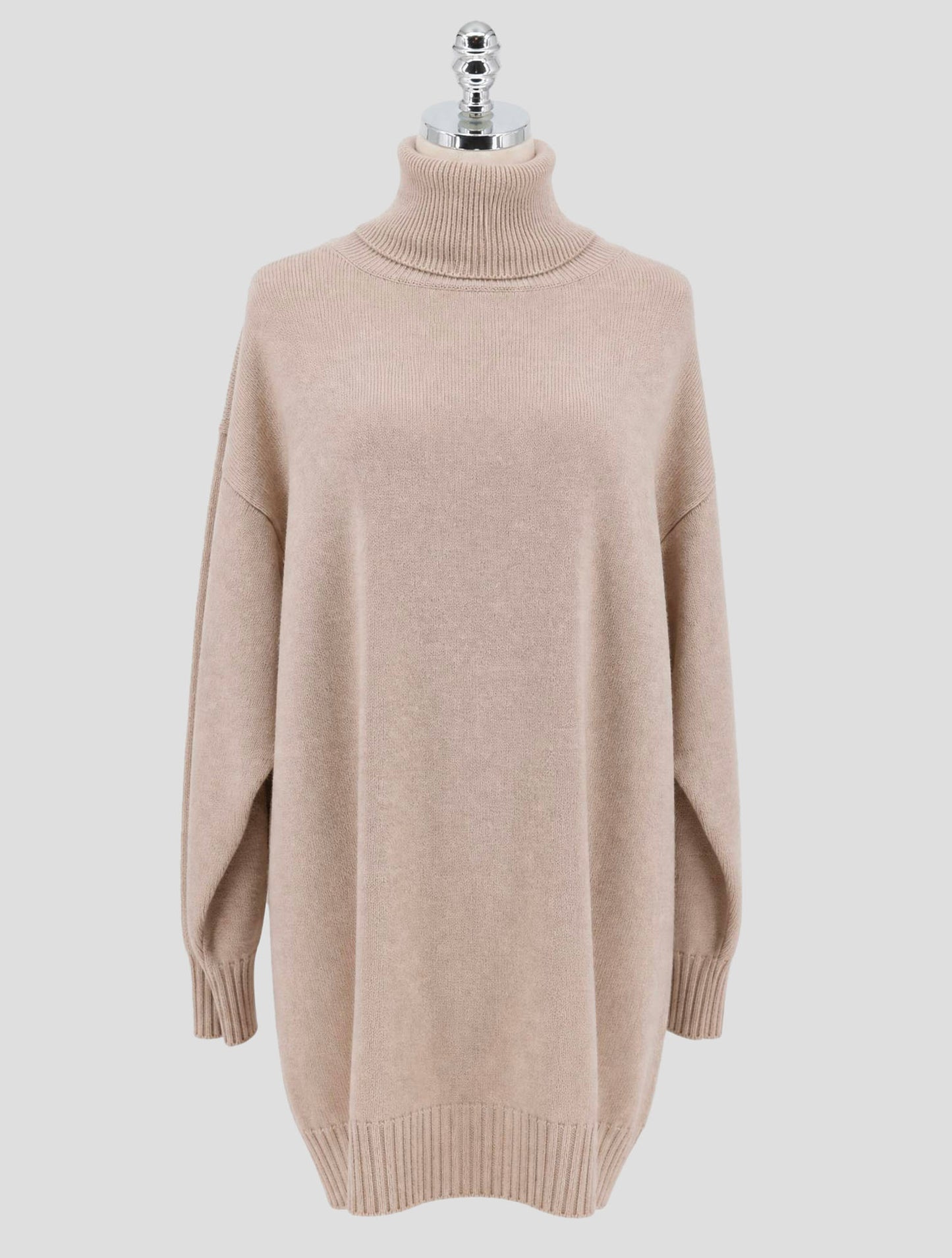 Kiton Brown Cashmere Dress Women