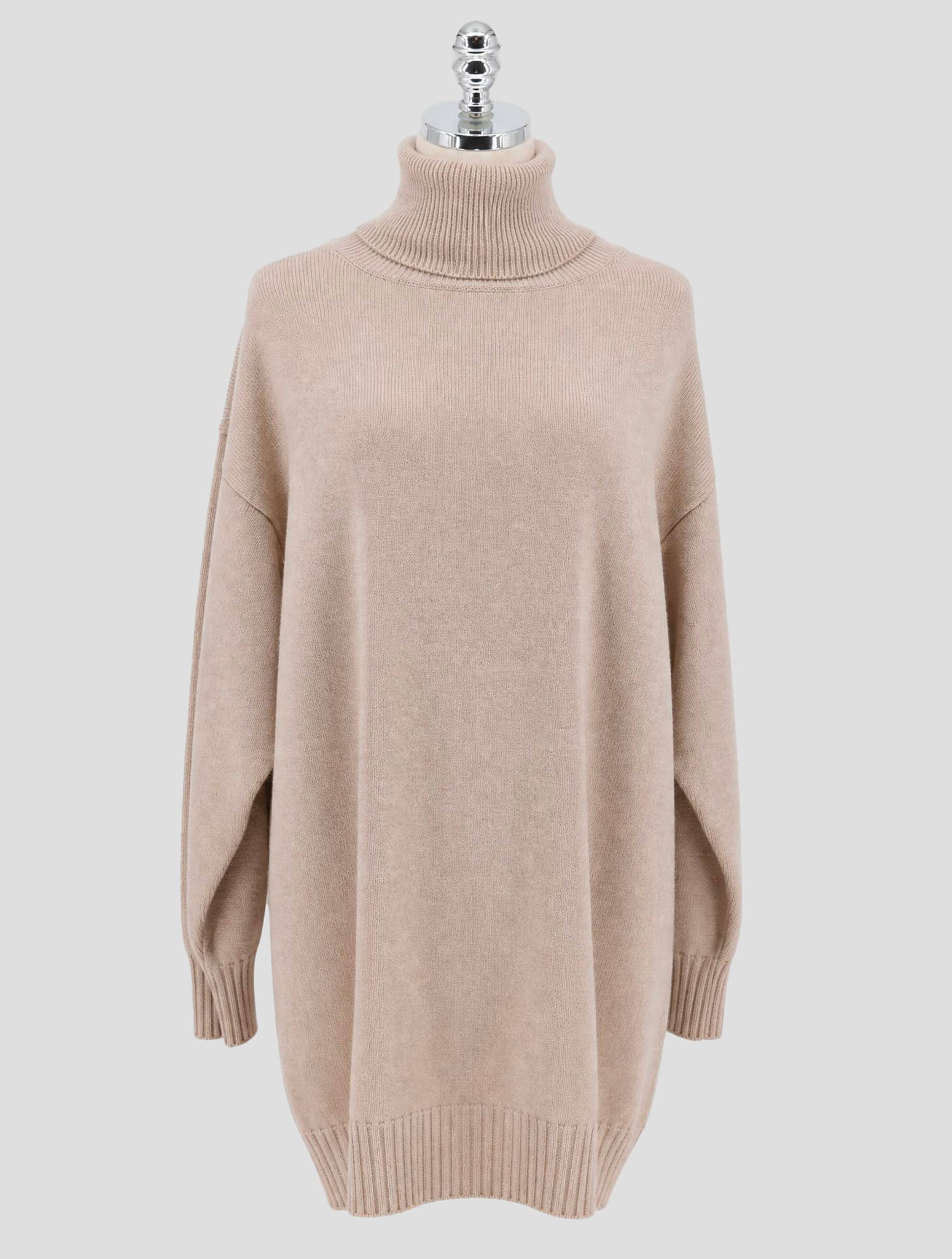 Kiton Brown Cashmere Dress Women
