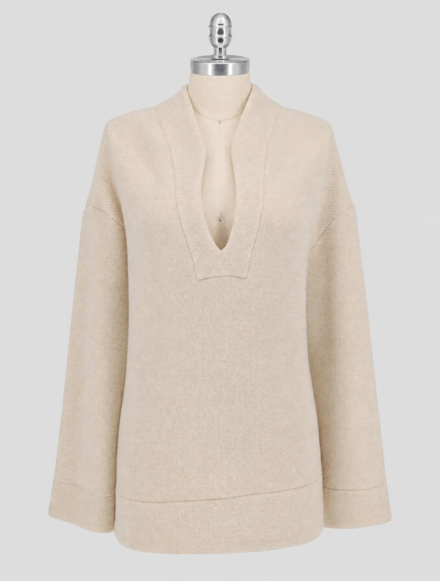 Kiton White Pa Wool Viscose Cashmere Sweater Women