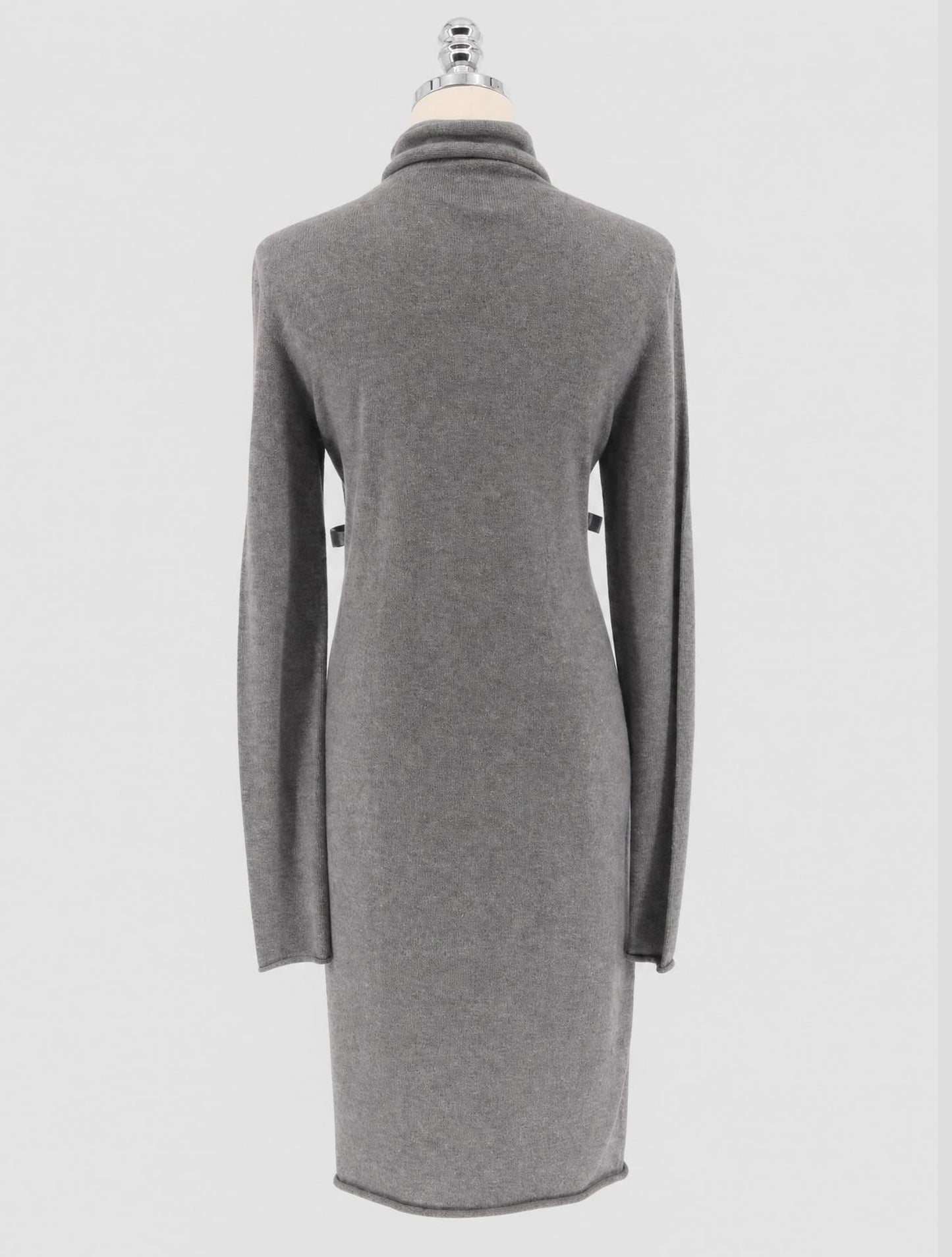 Kiton Gray Cashmere Dress Women