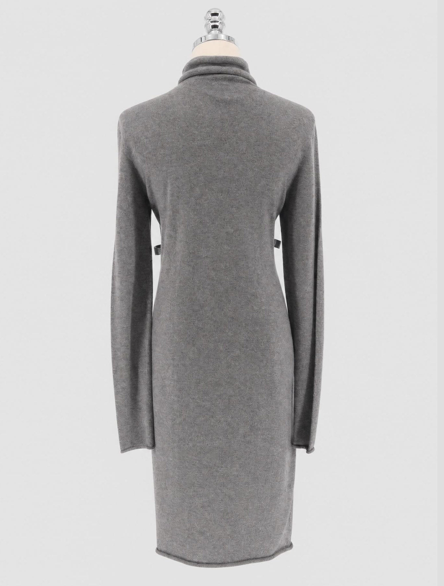 Kiton Gray Cashmere Dress Women
