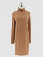 Kiton Beige Cashmere Dress Women