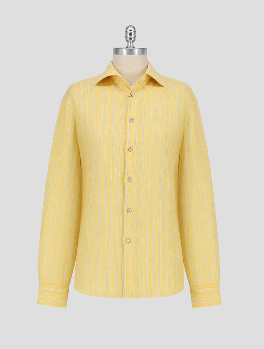 Kiton Multicolor Linen Shirt