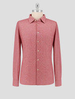 Kiton Red Cotton Shirt
