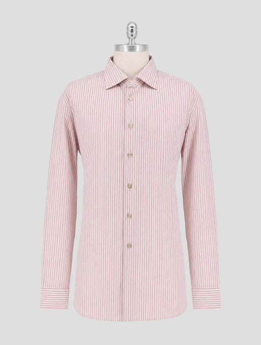 Kiton Multicolor Cotton Shirt