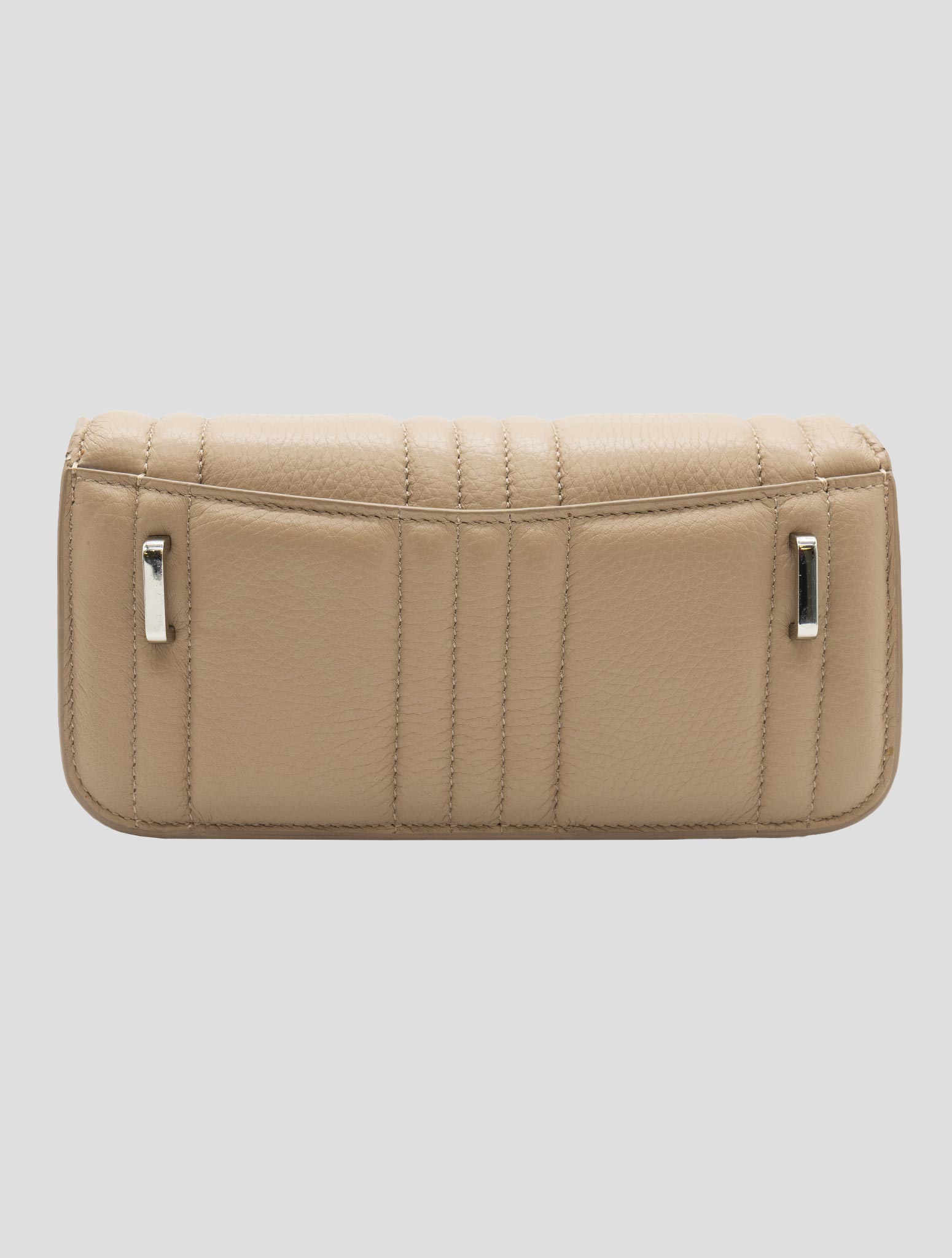 Kiton Beige Leather Pochette Women