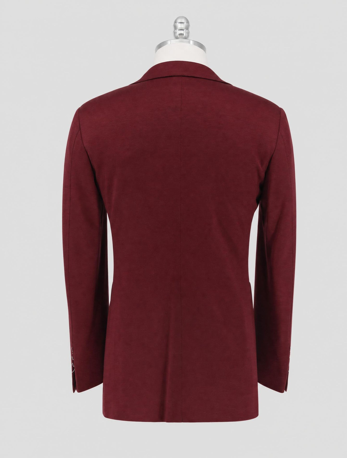 Kiton Burgundy Cashmere Blazer
