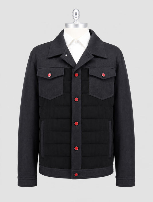 Kiton Blue Denim Cotton Ea