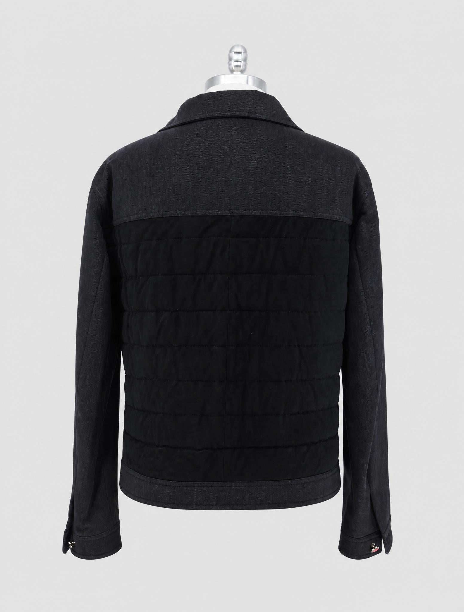 Kiton Blue Denim Cotton Ea