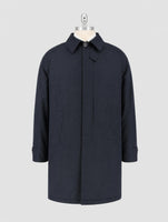 Kiton Knt Blue Pl Coat