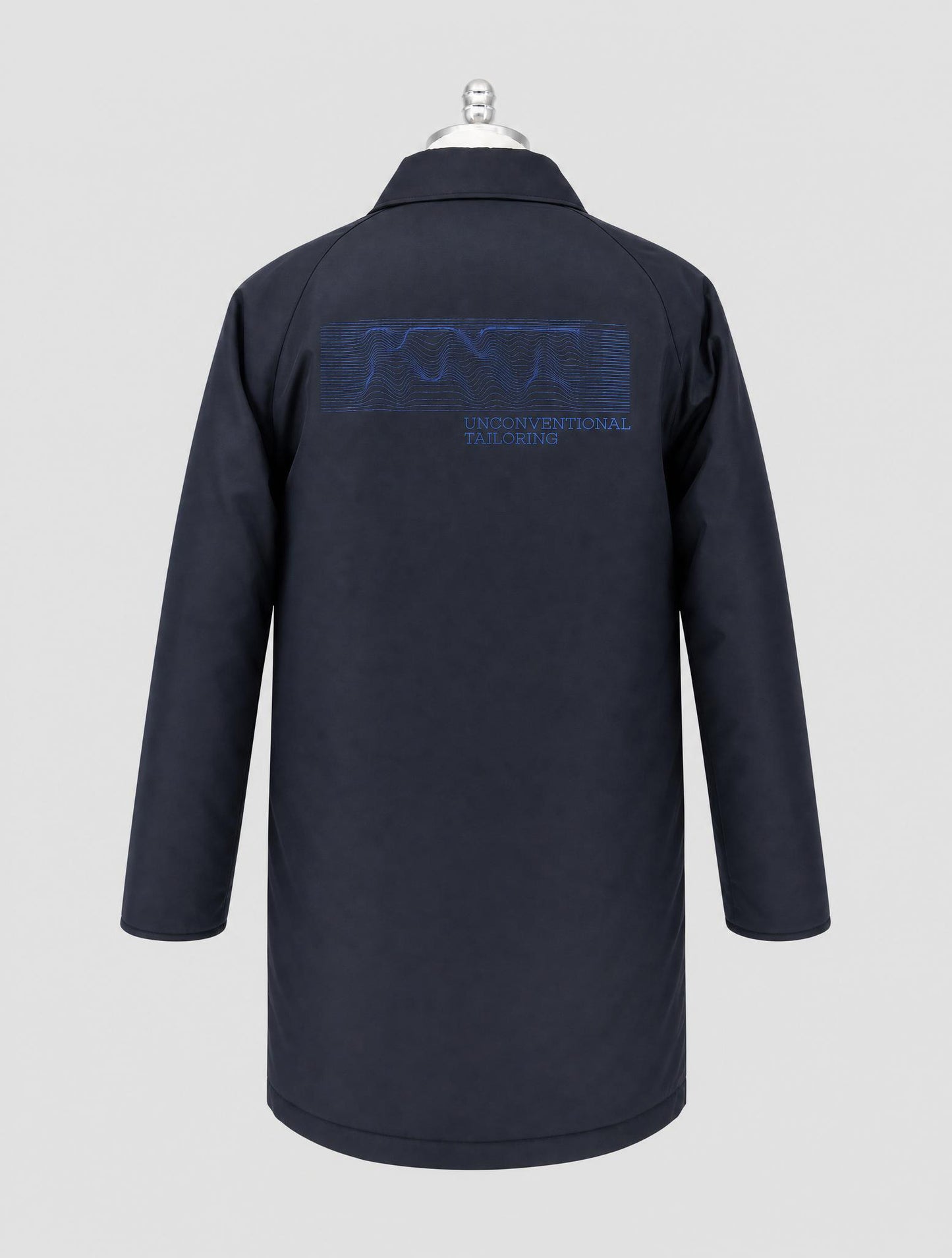 Kiton Knt Blue Pl Coat