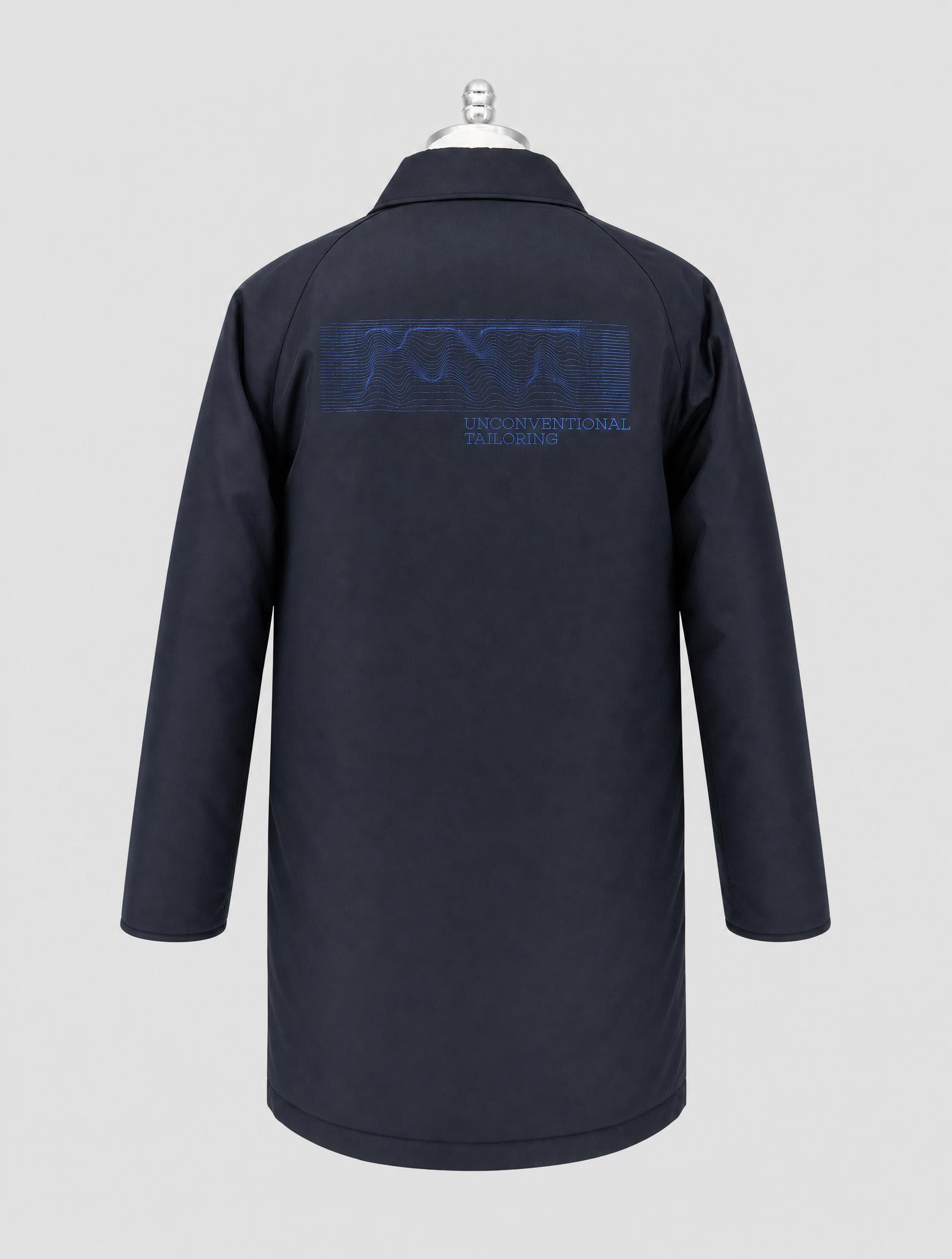 Kiton Knt Blue Pl Coat