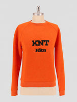 Kiton Knt Orange Viscose Ea Sweater Hoode