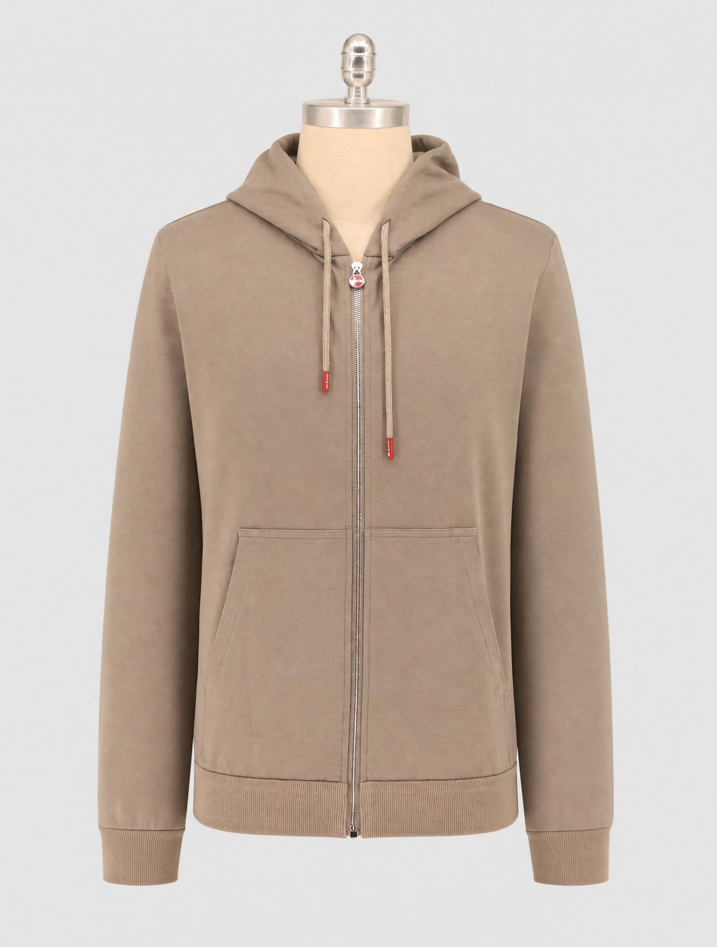 Kiton Gray Cotton Ea Tracksuit