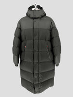 Kiton Green Pa  Pu Overcoat