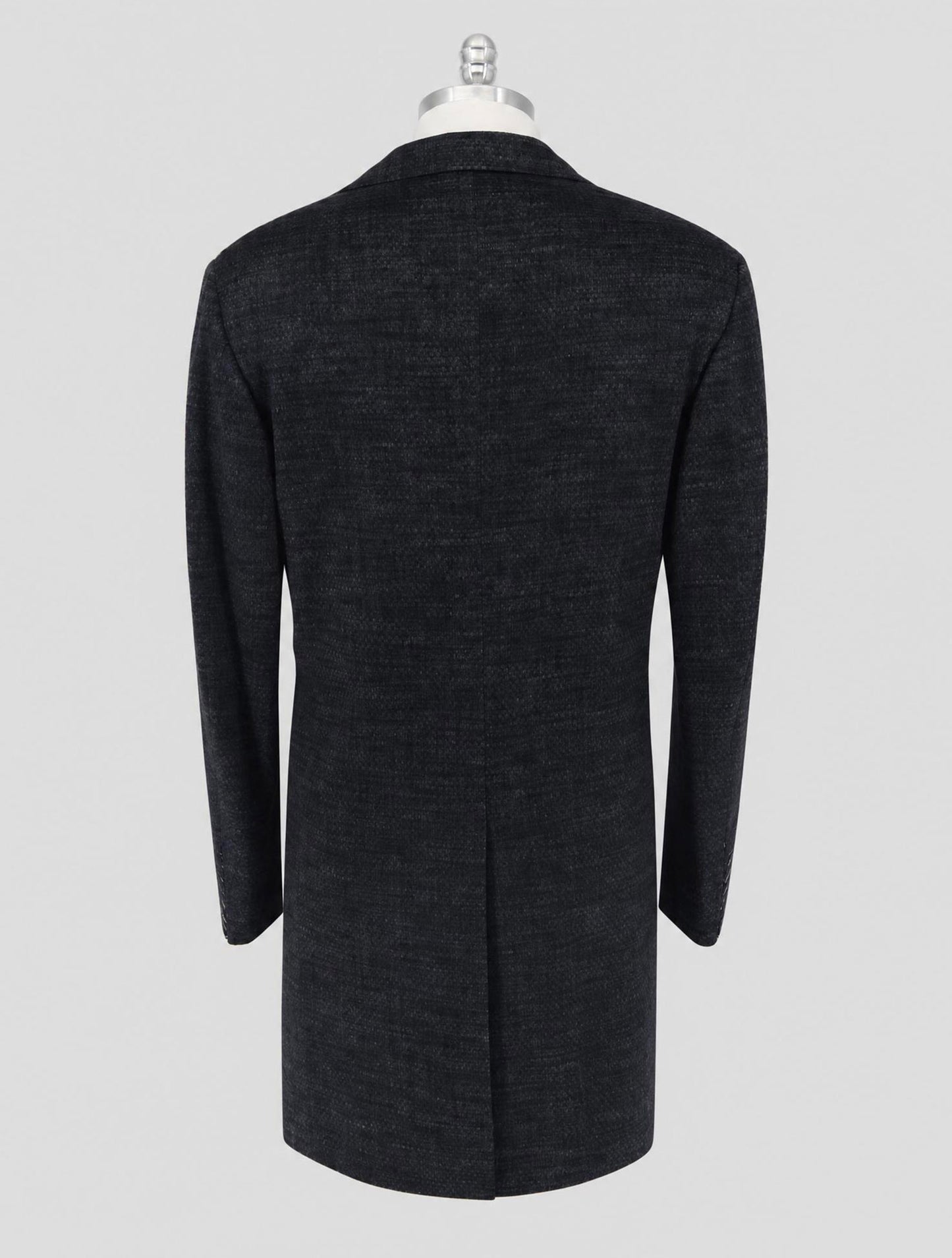 Kiton Dark Gray Cashmere Overcoat