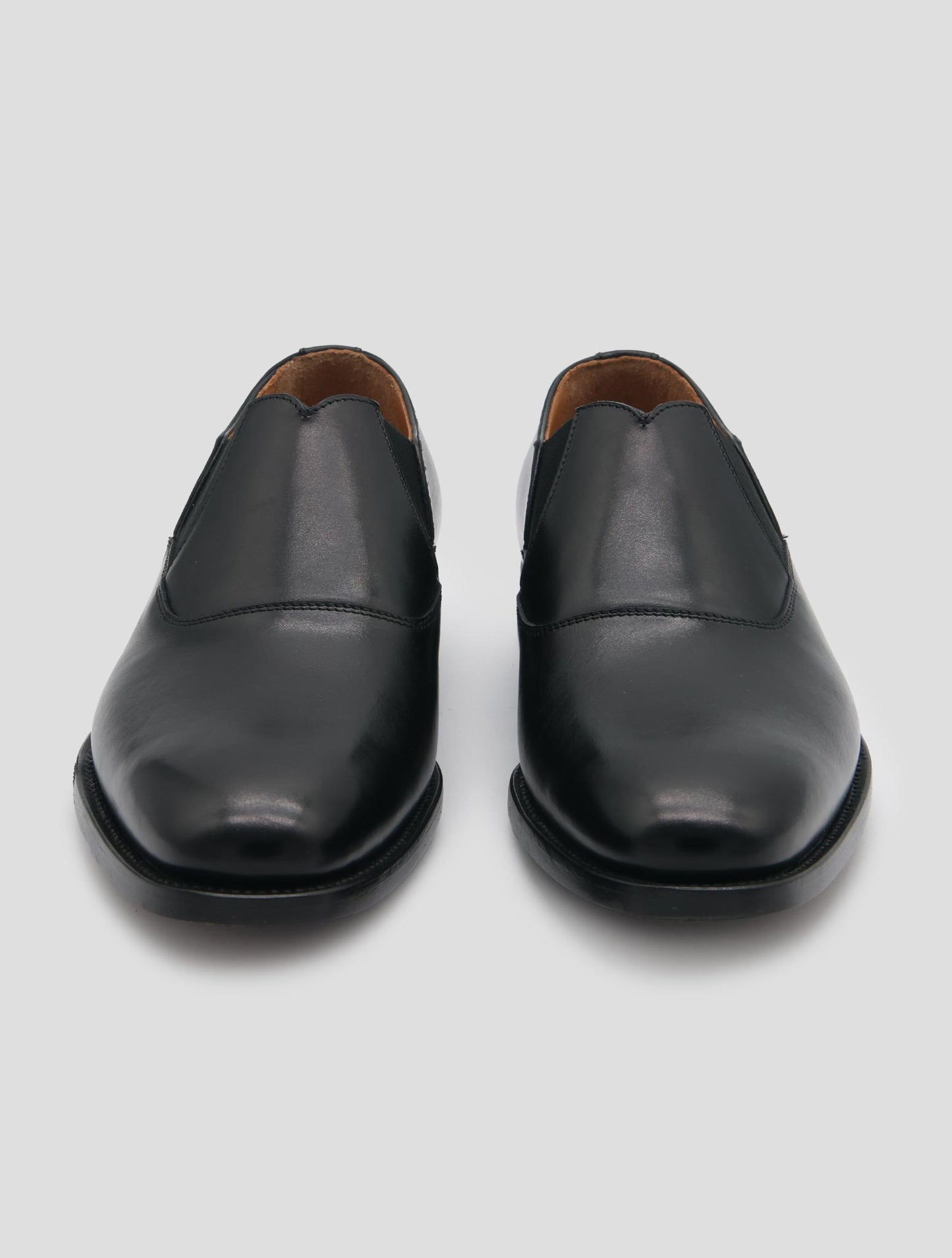 Kiton Black Leather Dress Shoes