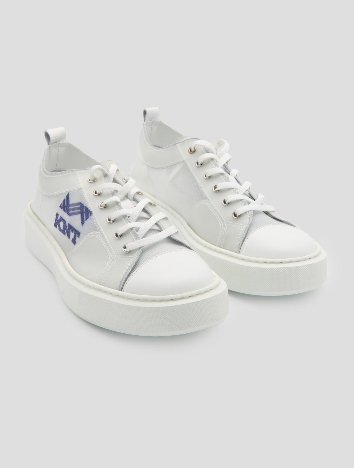 Kiton Knt White  Pl Pu Sneakers