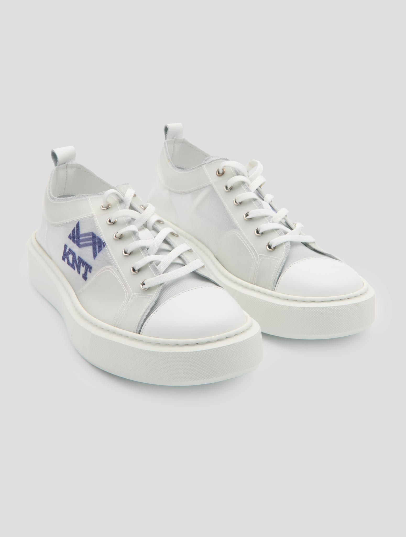 Kiton Knt White  Pl Pu Sneakers