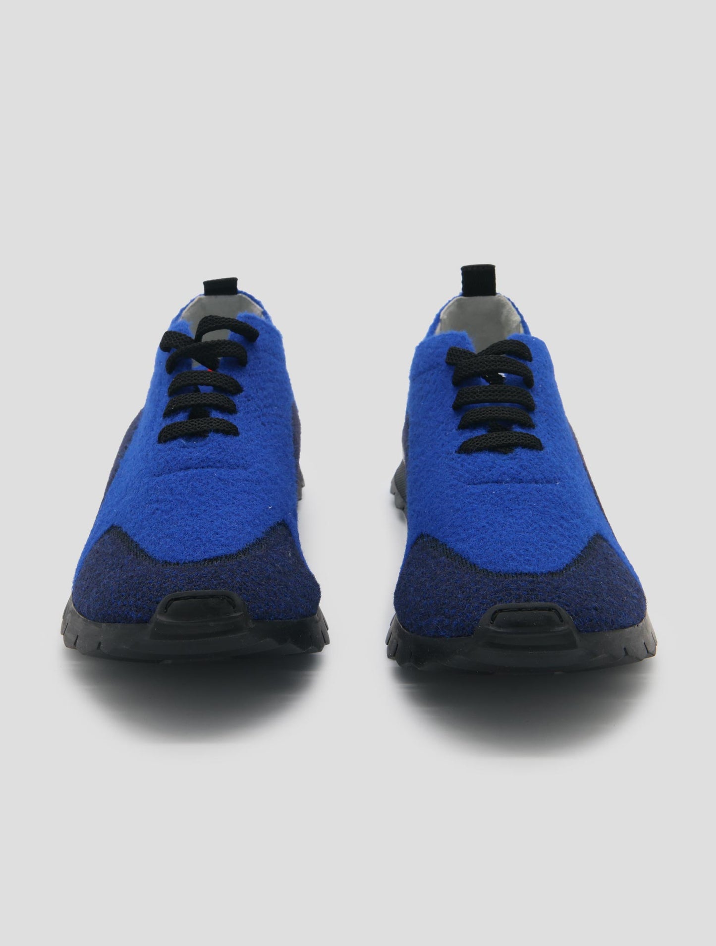 Kiton Blue Pl Pa Wool Sneakers