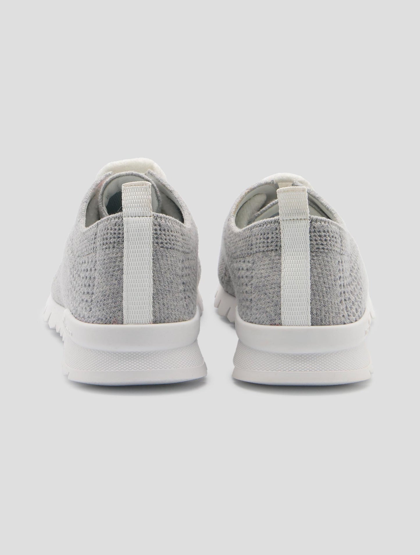 Kiton Gray Cashmere  Sneakers Women