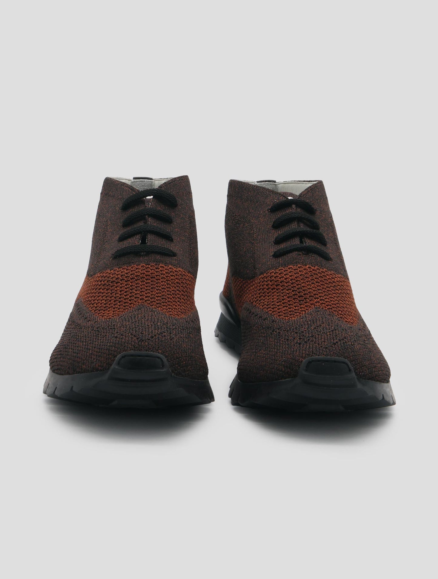 Kiton Brown Cotton Ea Boots