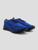 Kiton Blue Pl Pa Wool Sneakers