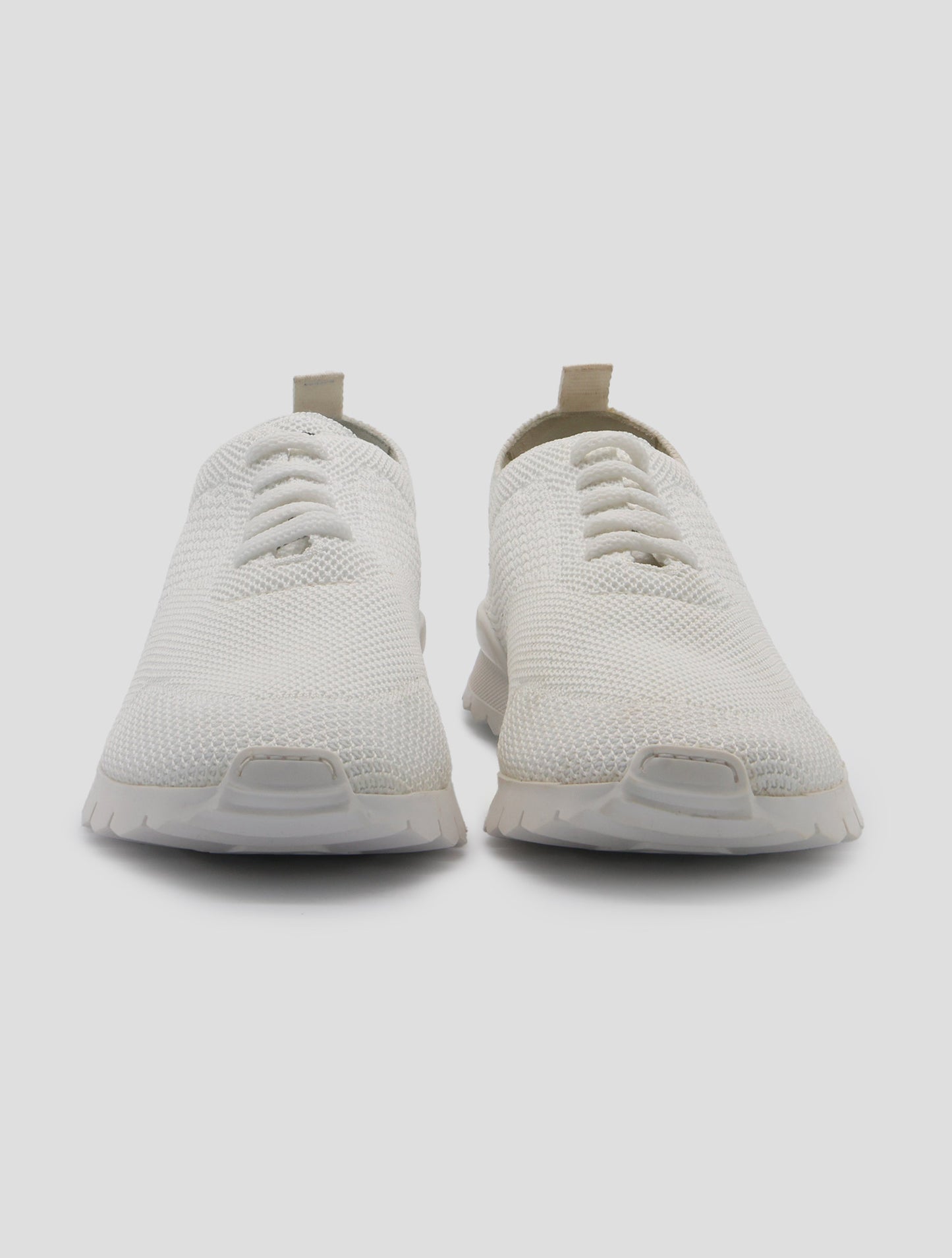 Kiton White Cotton Ea  Sneakers Women