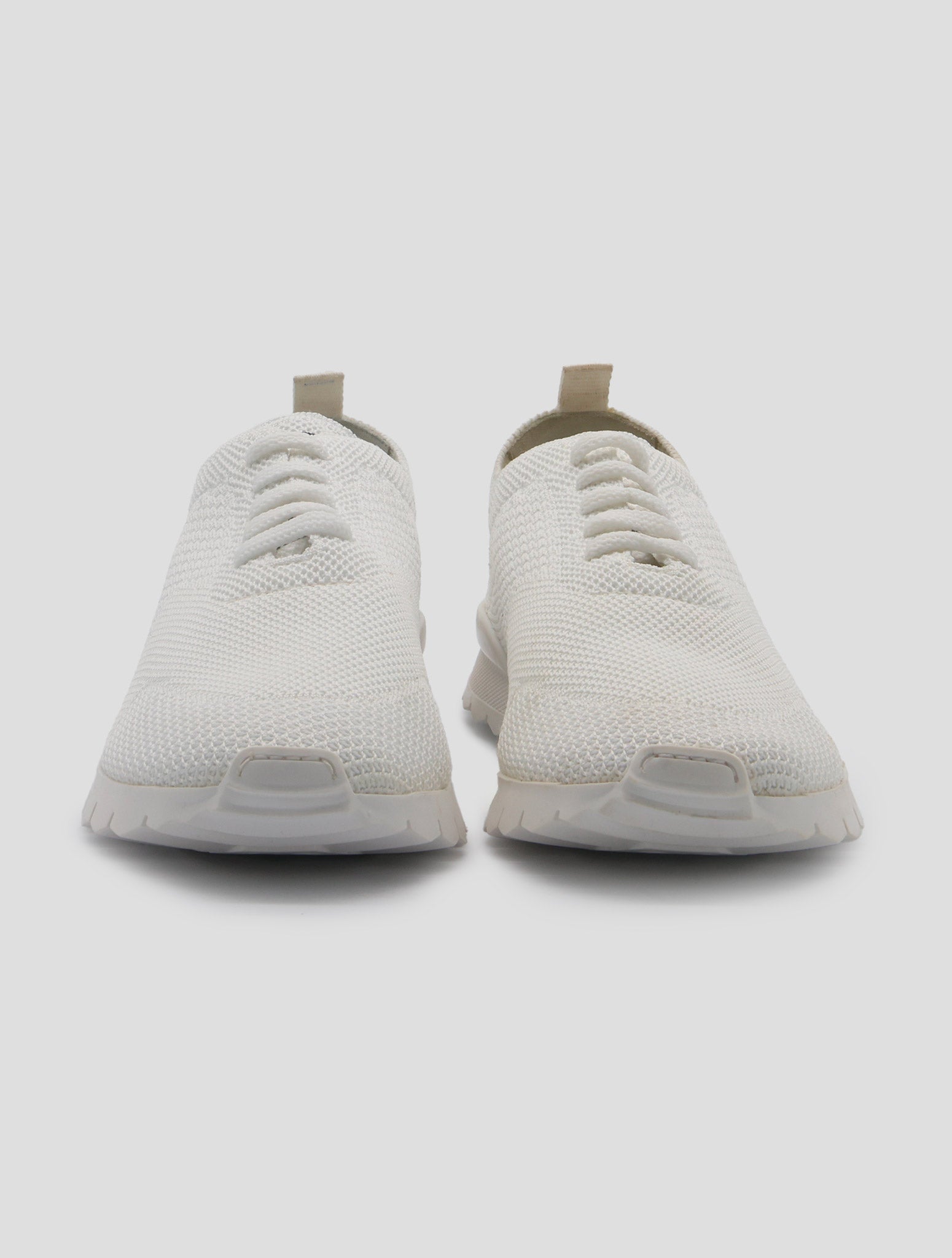 Kiton White Cotton Ea  Sneakers Women