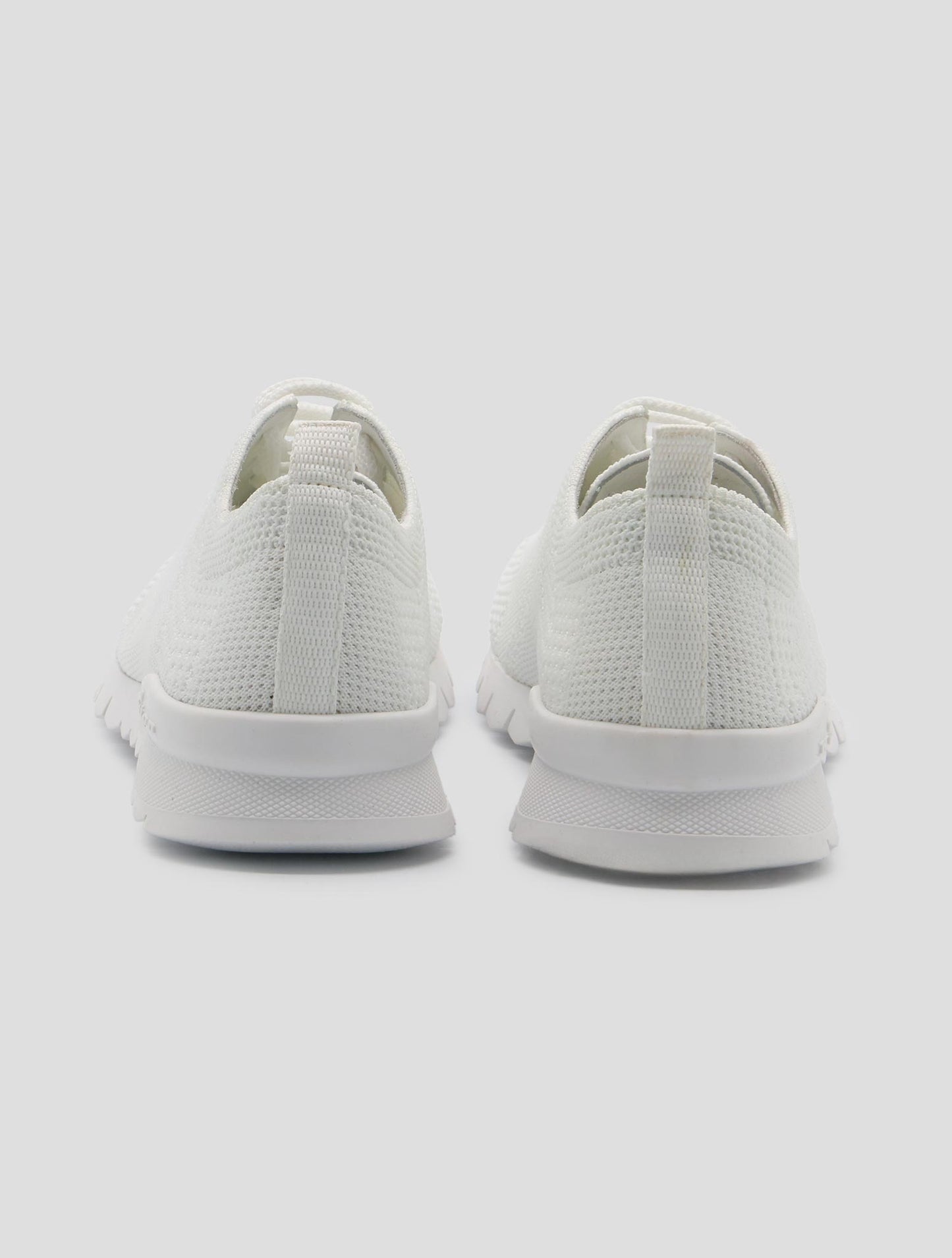 Kiton White Cotton Ea Sneakers