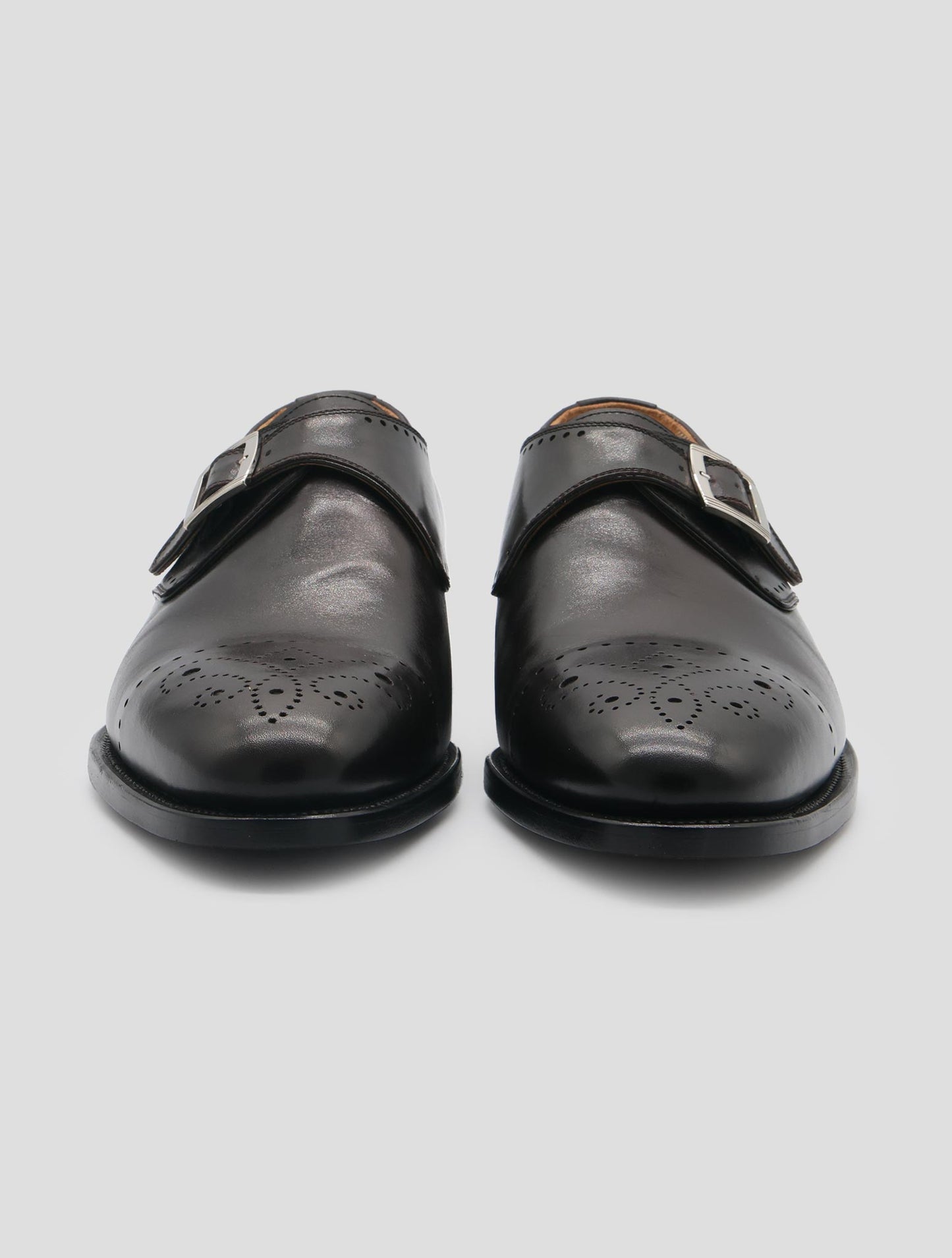 Kiton Brown Leather Dress Shoes