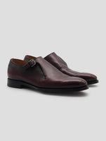 Kiton Burgundy Leather  Dress Shoes