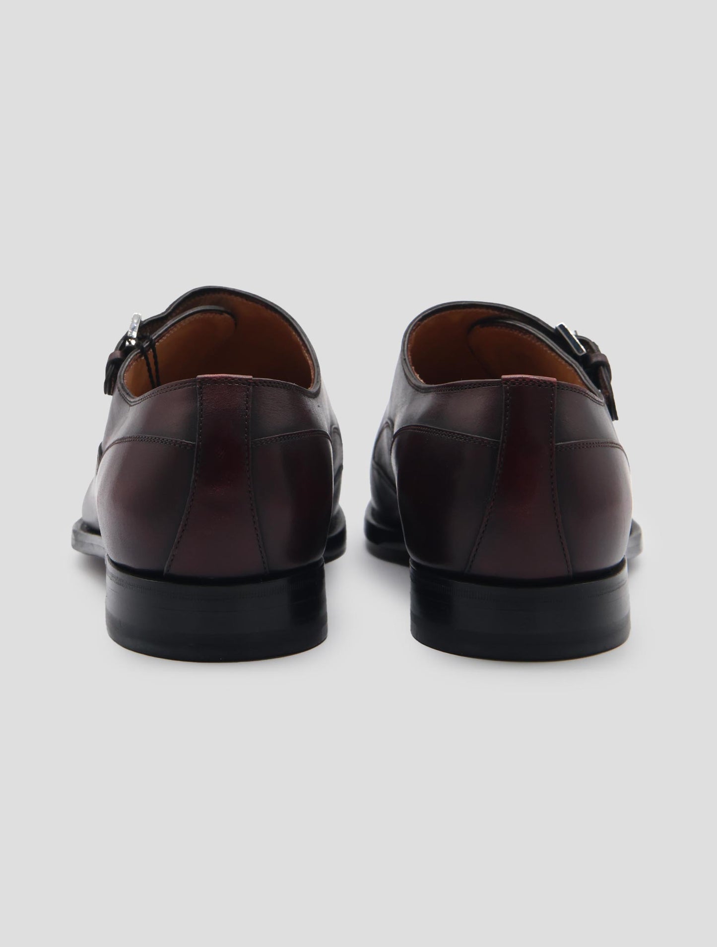 Kiton Burgundy Leather  Dress Shoes