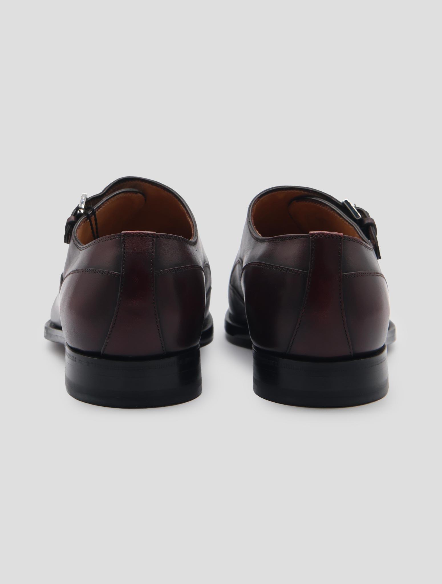 Kiton Burgundy Leather  Dress Shoes
