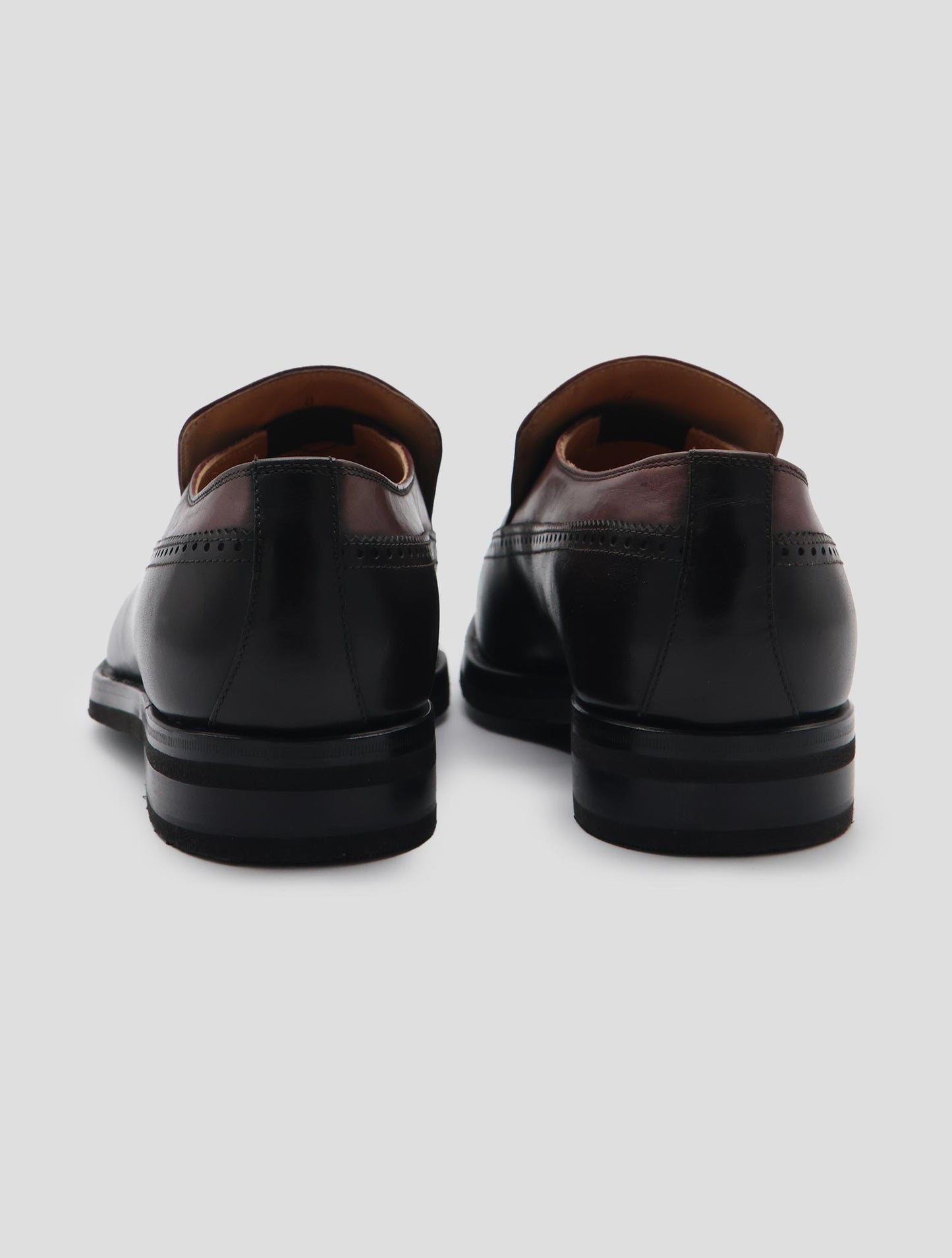Kiton Brown Leather Dress Shoes