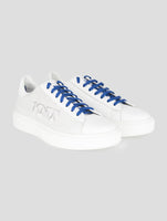 Kiton Knt White Leather Boots