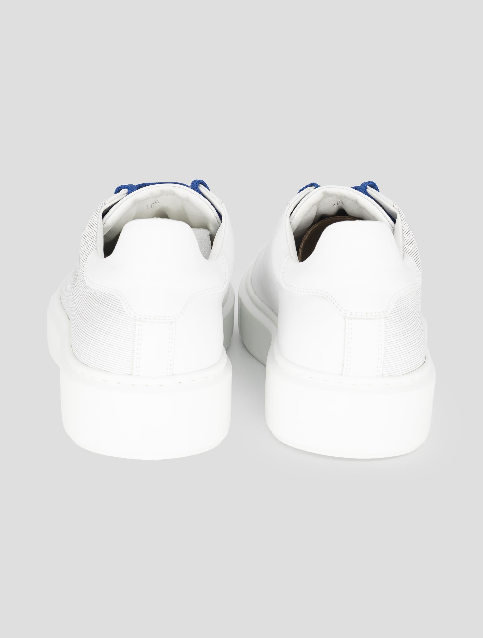 Kiton Knt White Leather Boots